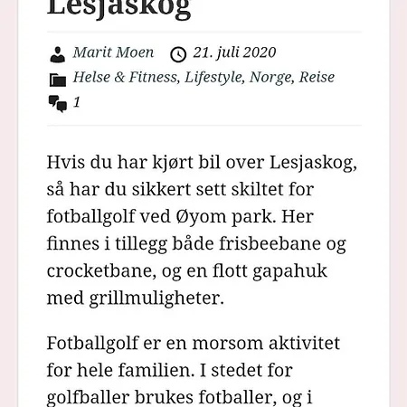 Bovervegen 19 Nr 9 * Bjorli